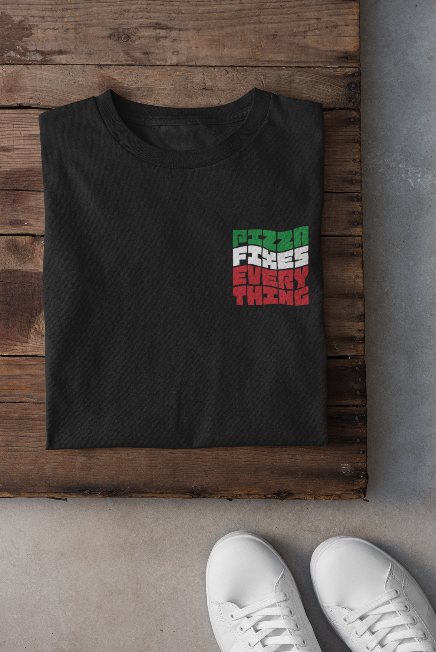 Pizza Fixes Everything (ITA) T-Shirt
