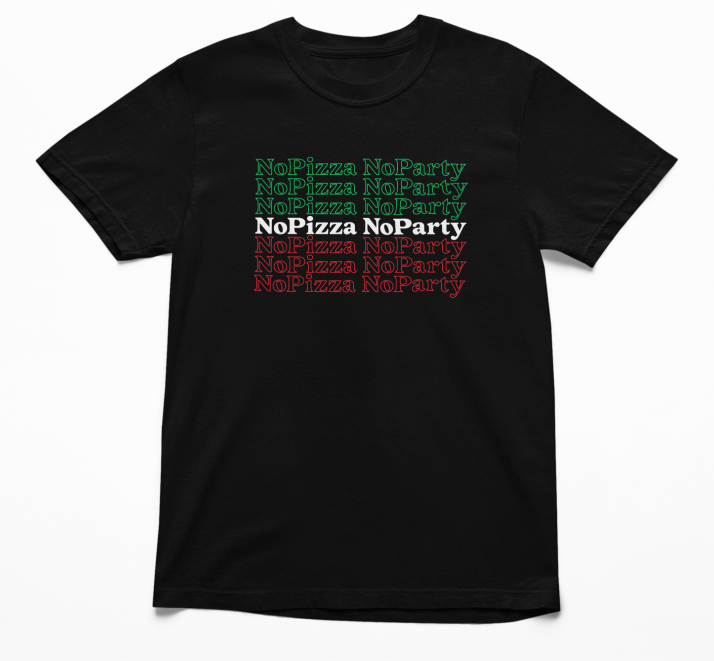No Pizza No Party T-Shirt